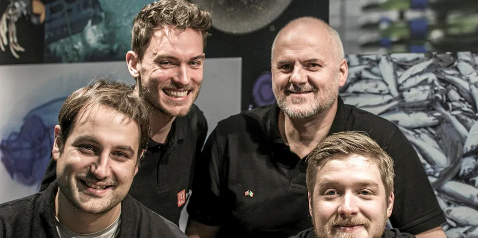 The Hatch team (clockwise from top left): Geogr Baunach, Wayne Murphy, Emil Lindfors and Carsten Krome.