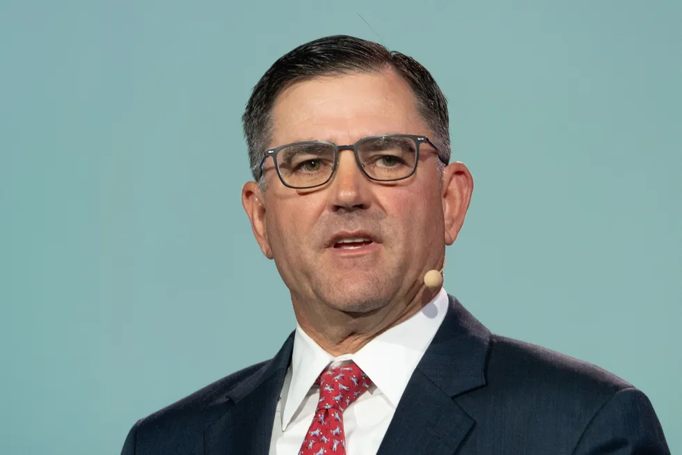 Halliburton chief executive Jeff Miller.