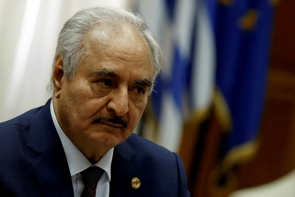 Weakened: Libyan renegade general Khalifa al Haftar