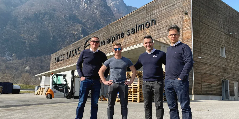 A portion of the salmon is further processed and smoked by the company, and the rest is distributed fresh to the domestic market.