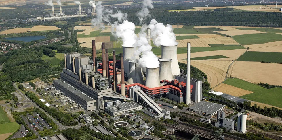 RWE's Neurath lignite-fired power plant
