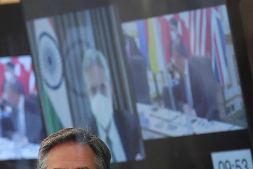 Countdown: US Secretary of State Antony Blinken takes part in G7 foreign ministers meeting
