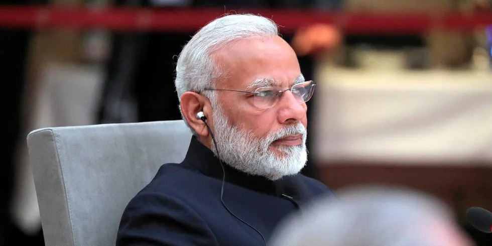 India's Prime Minister Narendra Modi is targeting 30GW of offshore wind by 2030.