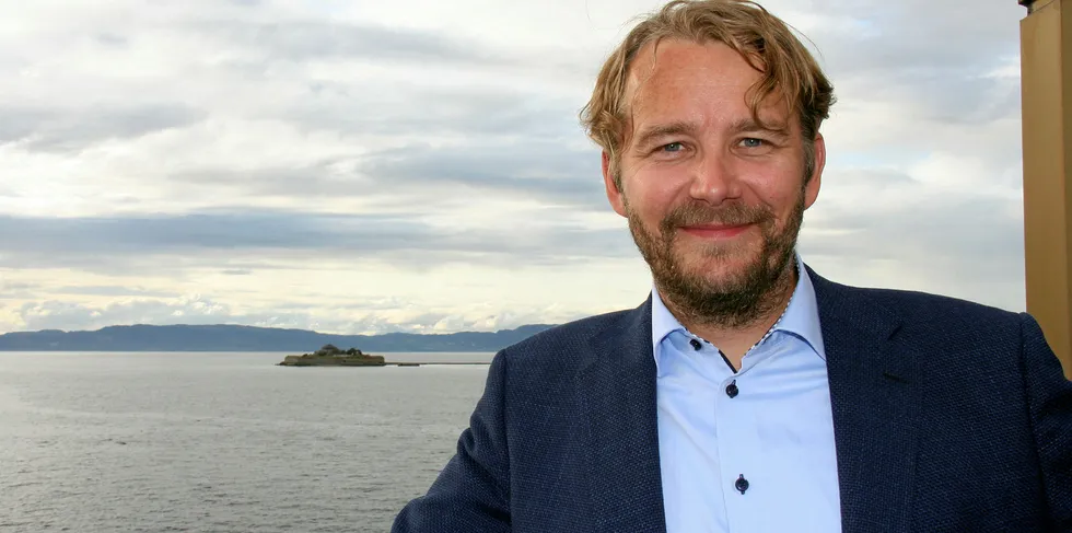 Kvarøy's Alf Gøran Knutsen.