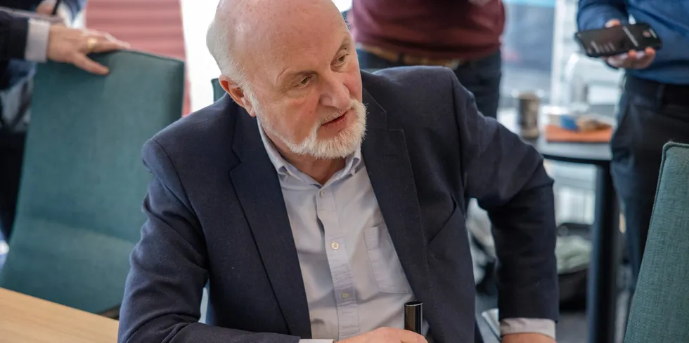 Nils Martin Williksen is chairman of the board of NTS.