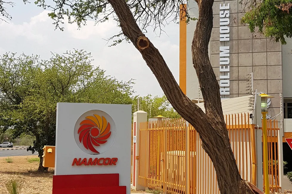 Namcor's office in Windhoek, Namibia.