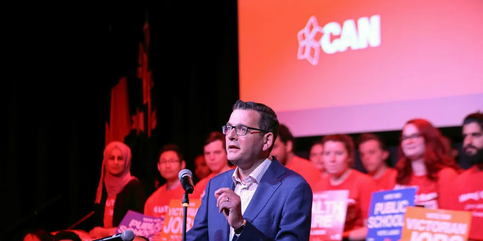 Labor leader Daniel Andrews was reelected in Victoria.
