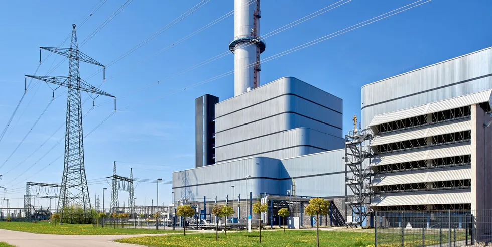 Uniper's Irsching gas-fired power plant in Bavaria