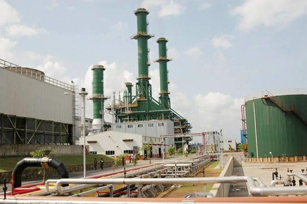 Generating power: Kerawalapitiya plant