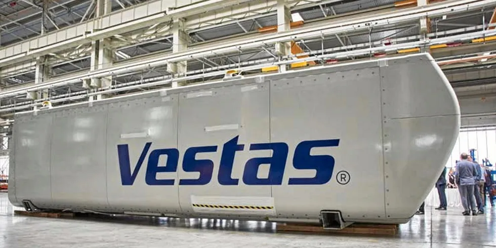 Vestas' Russian nacelle plant.