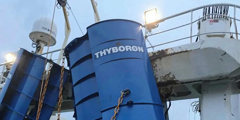 Trawl doors manufacturers Thyborøn Trawldoor is introducing its new Type 23 Bluestream doors.