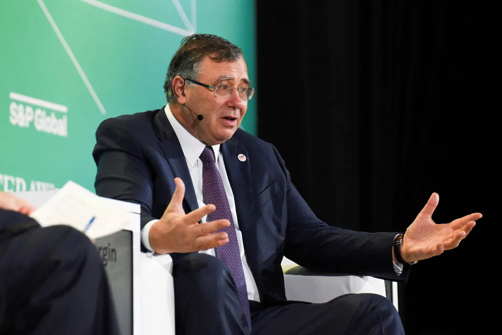 Drilling venture: TotalEnergies chief executive Patrick Pouyanne.