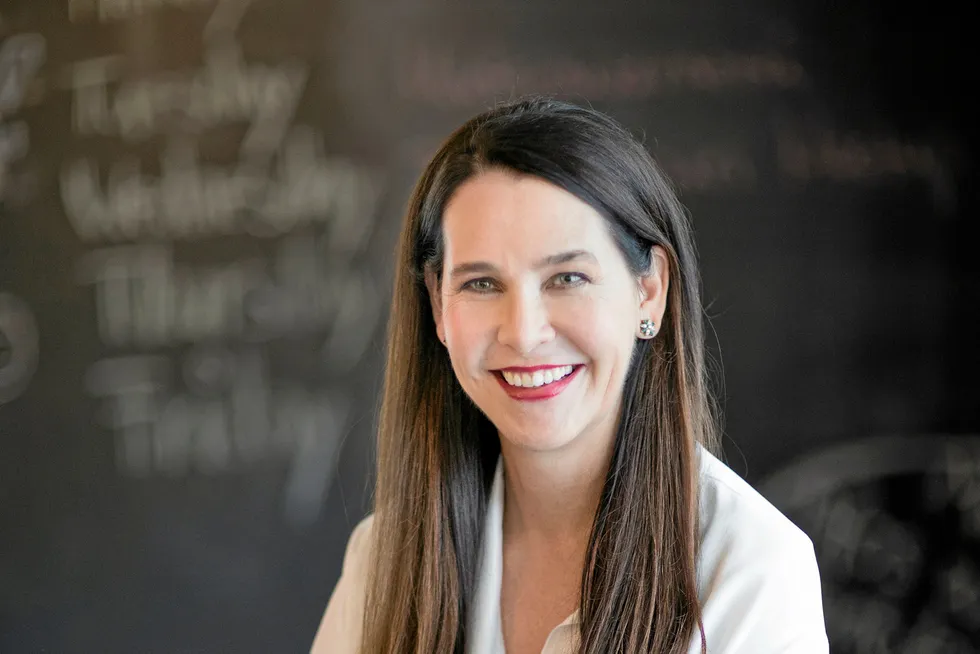 Fundamental issues: Anja-Isabel Dotzenrath, executive vice president of BP's gas and low carbon division, was speaking in London on Wednesday