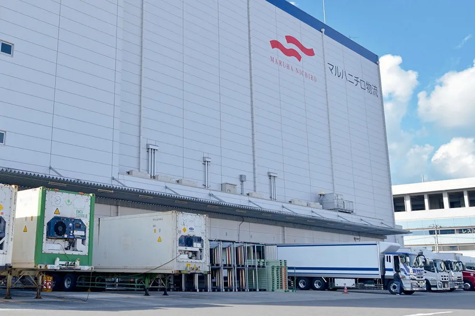 A Maruha Nichiro distribution hub in Japan.