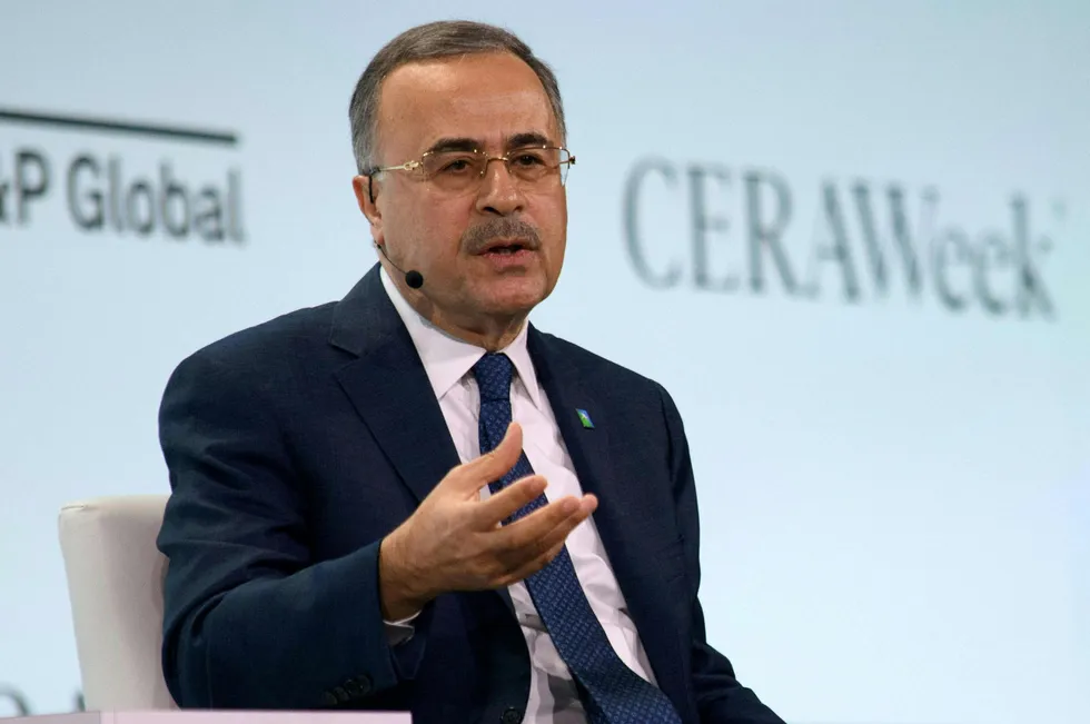 Amin Nasser, chief executive of Saudi Aramco.