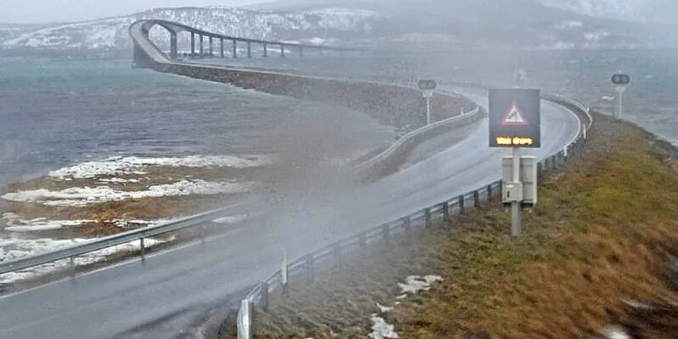 "Ferries have also been cancelled. In practice, we are cut off from the rest of the world," Nordlaks Communication Advisor Kolbjorn Larssen said.