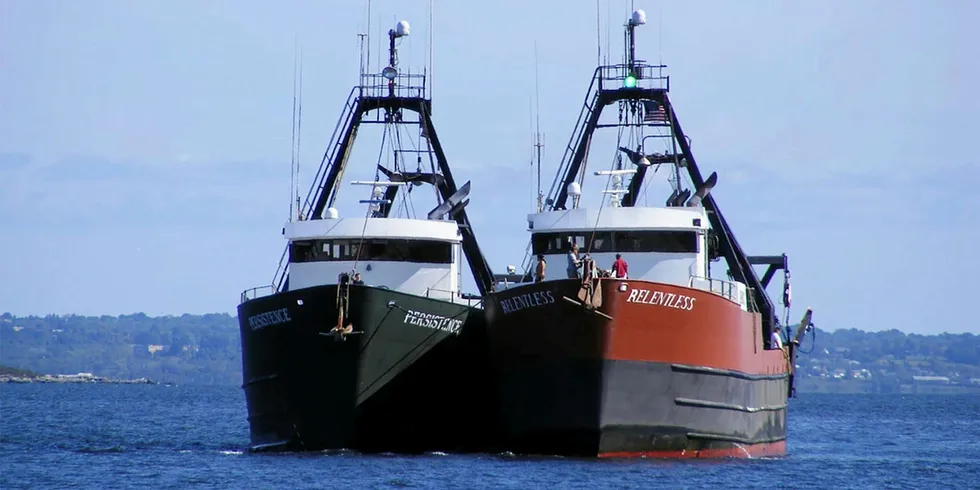 Seafreeze vessels Persistence and Relentless.