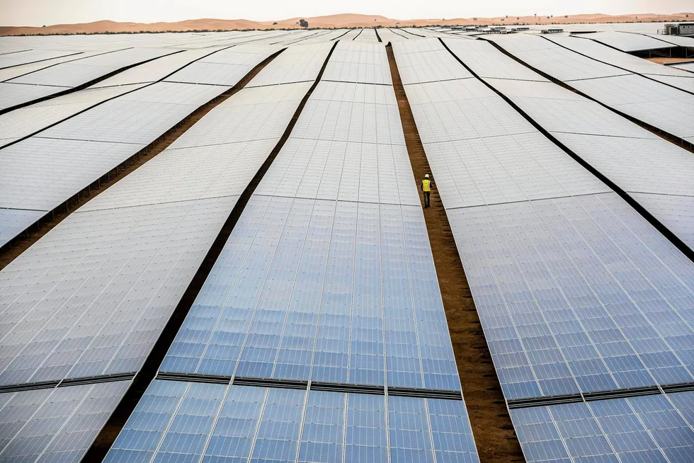 Green drive: Taqa is expanding its renewable energy portfolio.