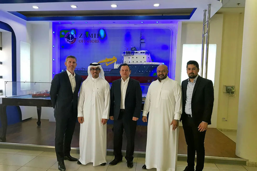 Teaming up: Zamil and UTEC in Saudi survey pact