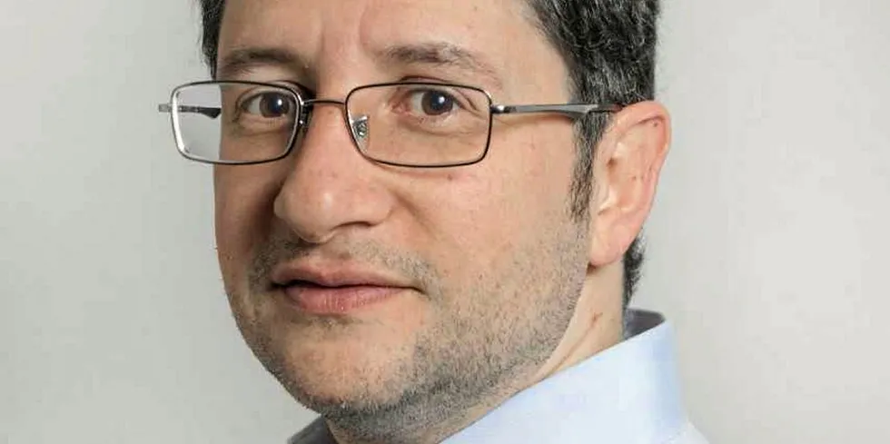 Australis CEO Ricardo Misraji. The Joyvio-owned Chilean salmon farmer posted higher earnings for 2019, and says that so far, coronavirus has not impacted its operations.