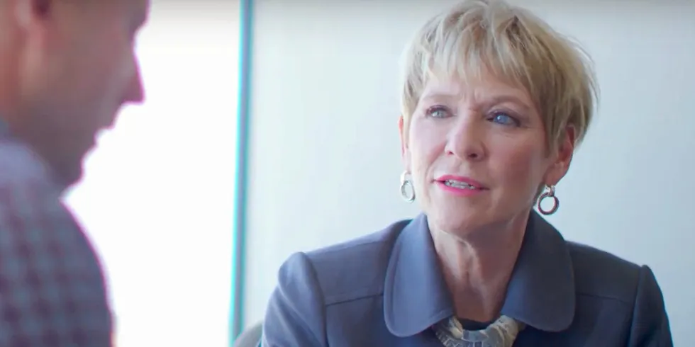 AquaBounty CEO Sylvia Wulf had to contend with higher construction costs and lower salmon market prices last year.