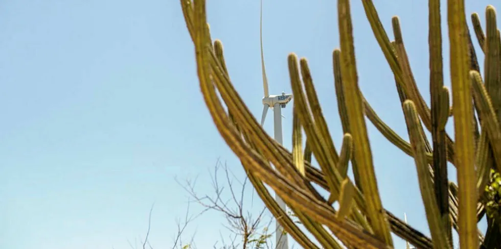 WEG 2.1MW turbines operating in Brazil.