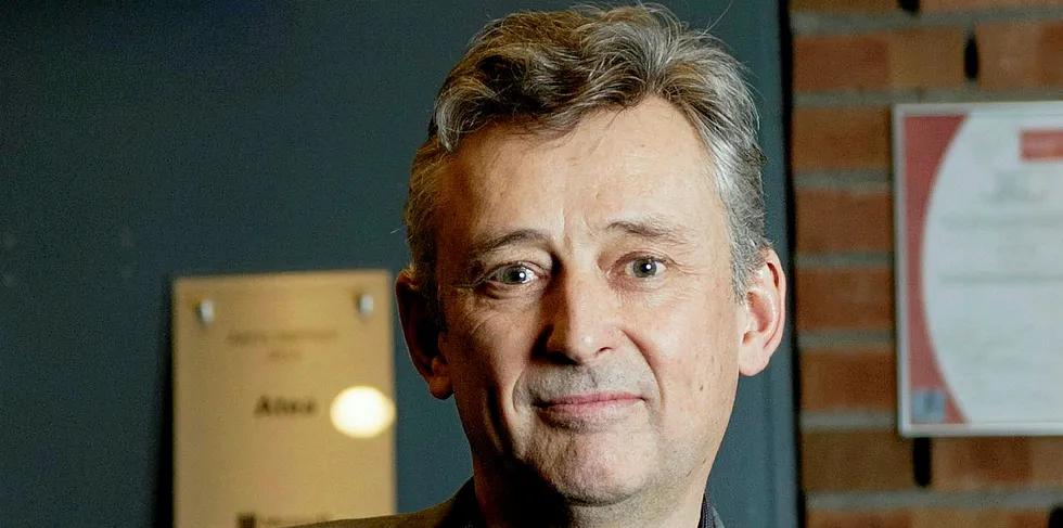 Steinar Sonsteby, CEO of IT firm Atea, spearheading blockchain within the Norwegian salmon farming industry.