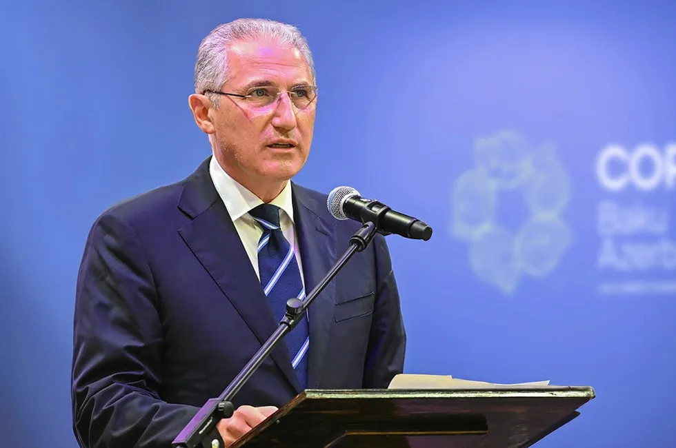 COP29 President Mukhtar Babayev.