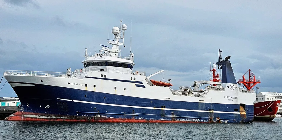 The freezer trawler Tuukkaq, is scheduled to go fishing in September under the new name Therney RE-3.