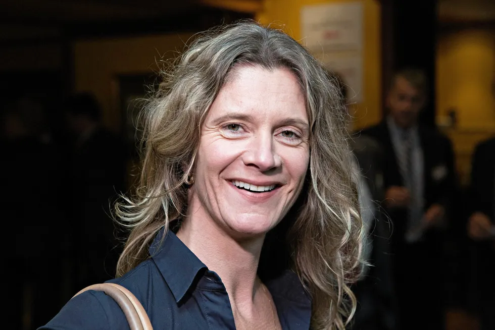 Irene Waage Basili, chief executive of Shearwater Geoservices.