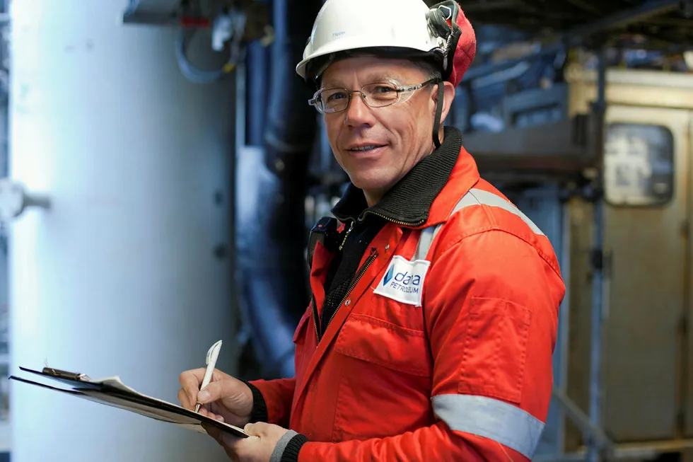 Shopping list: a Dana Petroleum employee