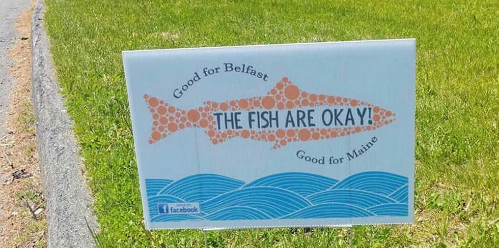 Nordic Aquafarms says the majority of residents support its project in Maine.