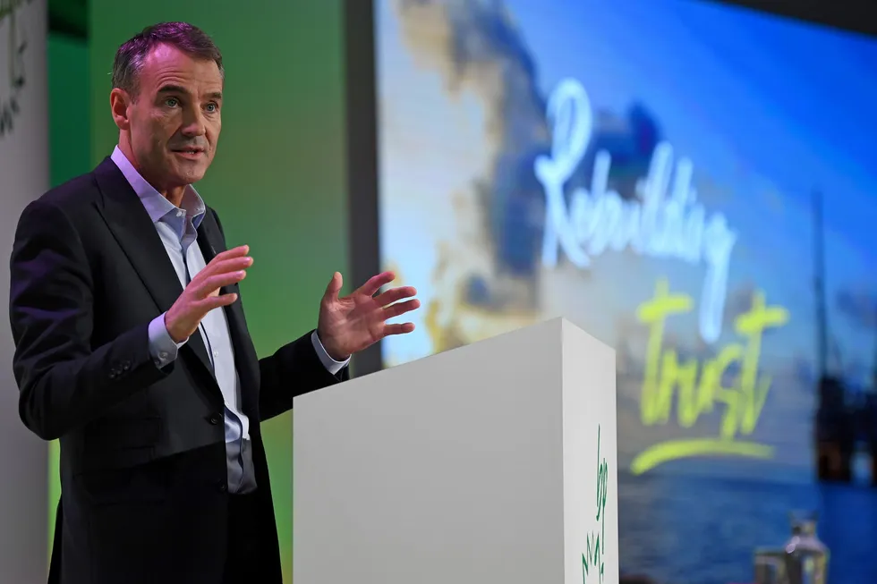 Huge prospect: BP chief executive Bernard Looney.