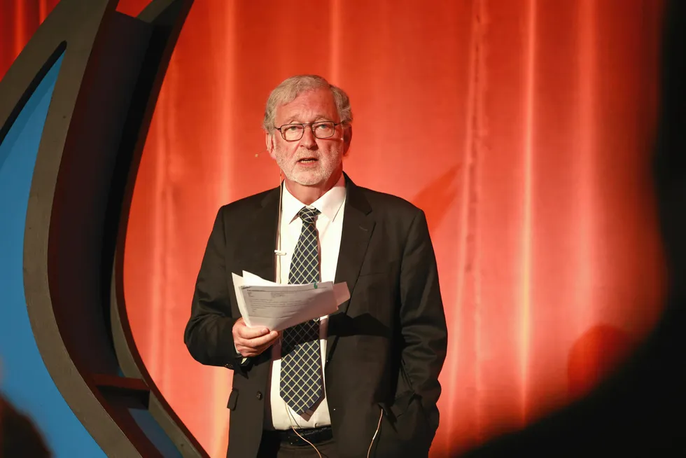 Oxford Institute for Energy Studies distinguished research fellow Jonathan Stern at LNG2023.