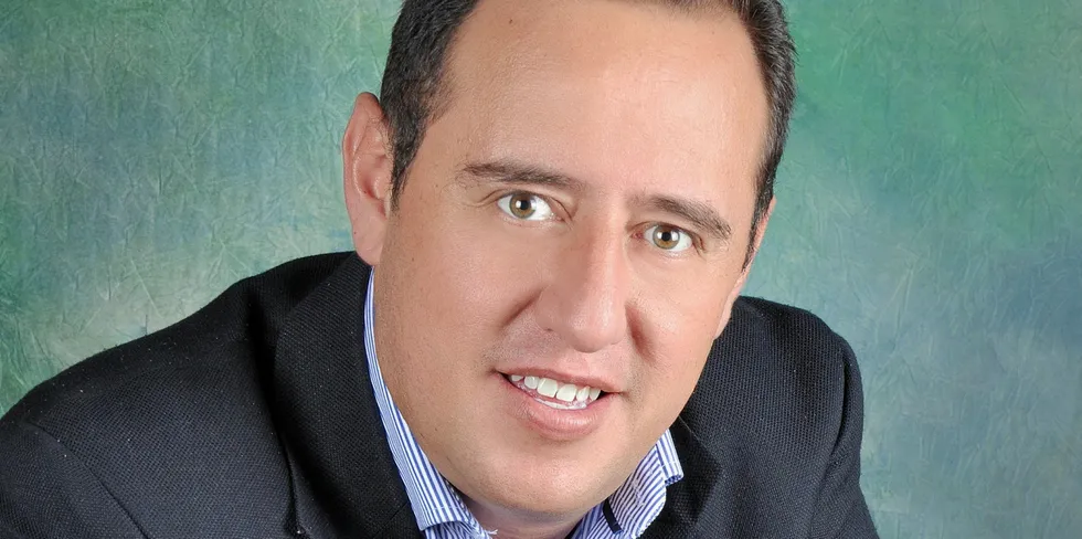 Cesar Pinzon is excited about his challenging new role.