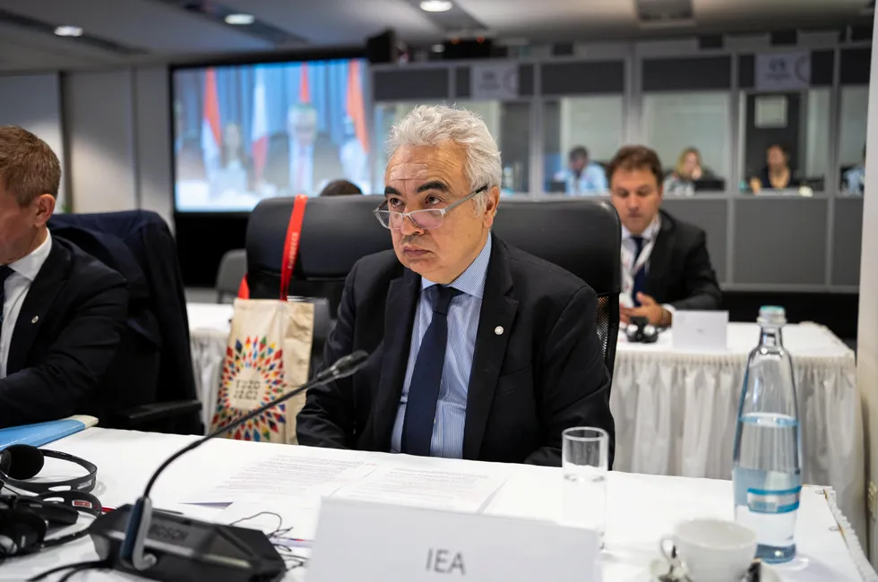 IEA executive director Fatih Birol.