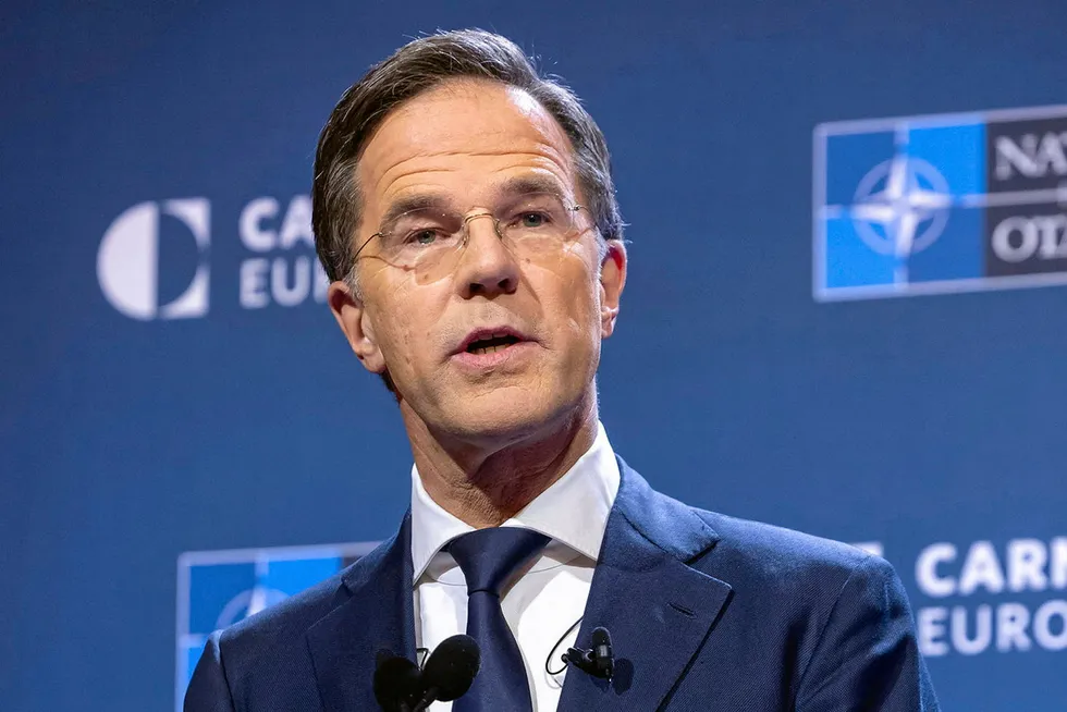 Nato Secretary General Mark Rutte.