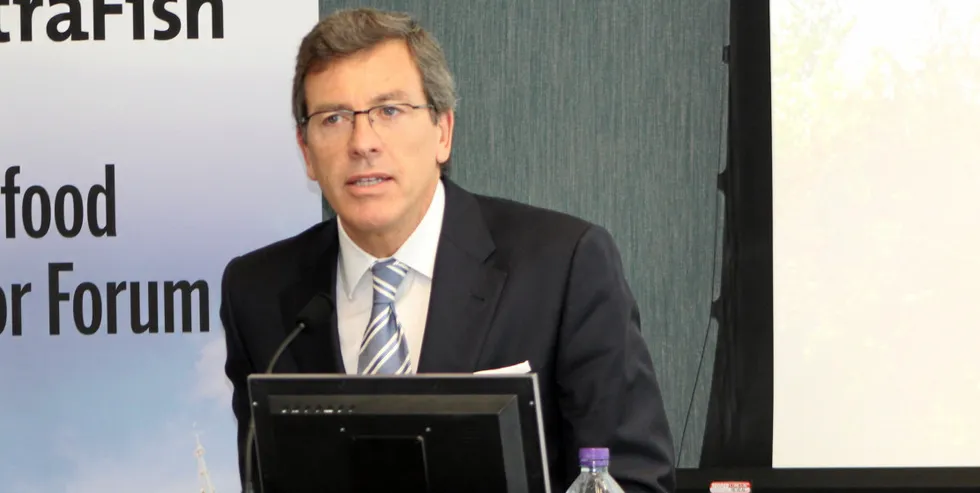 Camanchaca CEO Ricardo Garcia.