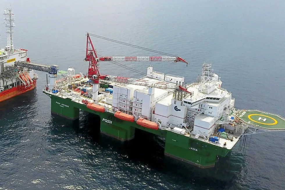 Brazil: The POSH Arcadia semi-submersible accommodation unit