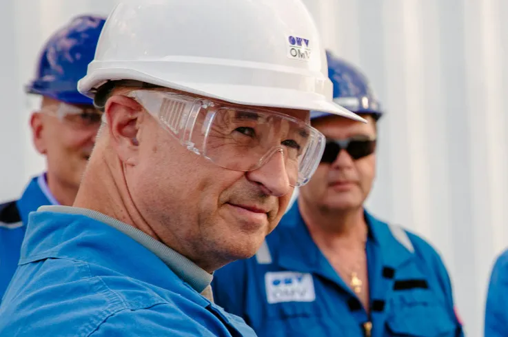 Austria's OMV chief executive officer Alfred Stern.