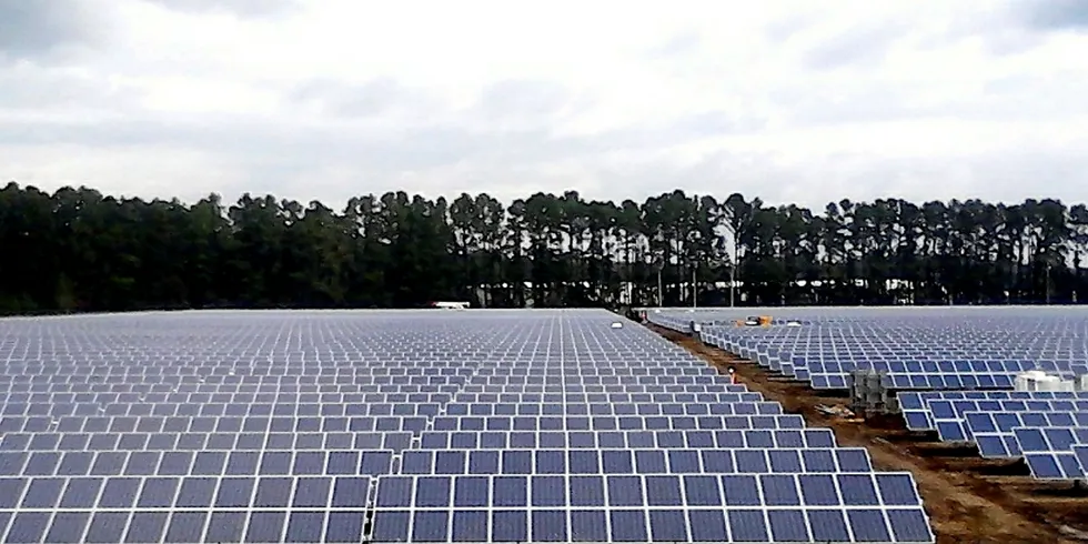 Growing: solar and wind