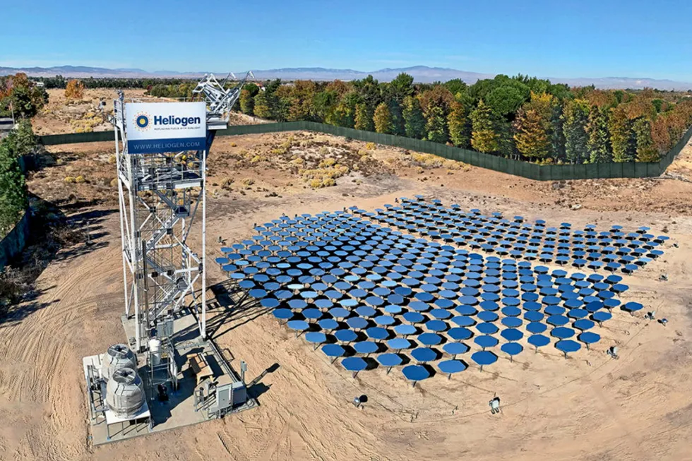 'Breakthrough technology': Heliogen claims it can deliver near-24/7 carbon-free energy in the form of heat, power, or green hydrogen fuel.