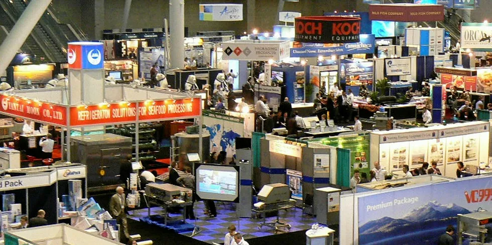 Organizers of the Boston Seafood show were forced into default and had its bank credit shut off, he told the newspaper. It received a $6.1 million paycheck protection loan, which saved most of its 290 U.S. workers.