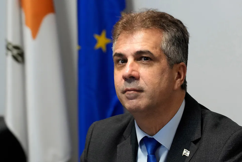 Israeli Energy Minister, Eli Cohen.