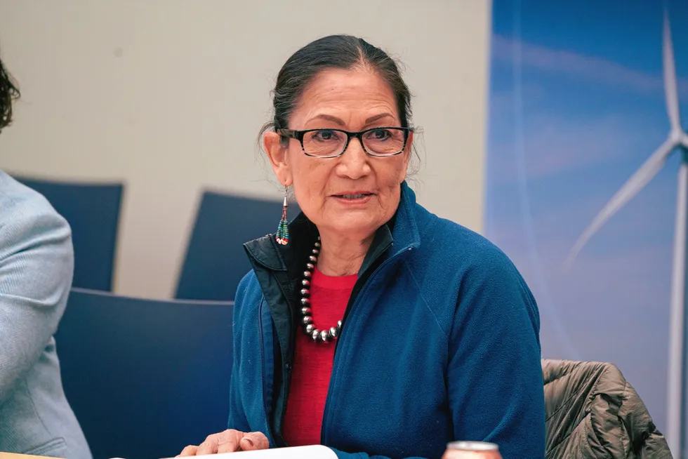 Deb Haaland, Secretary of the US Department of the Interior.