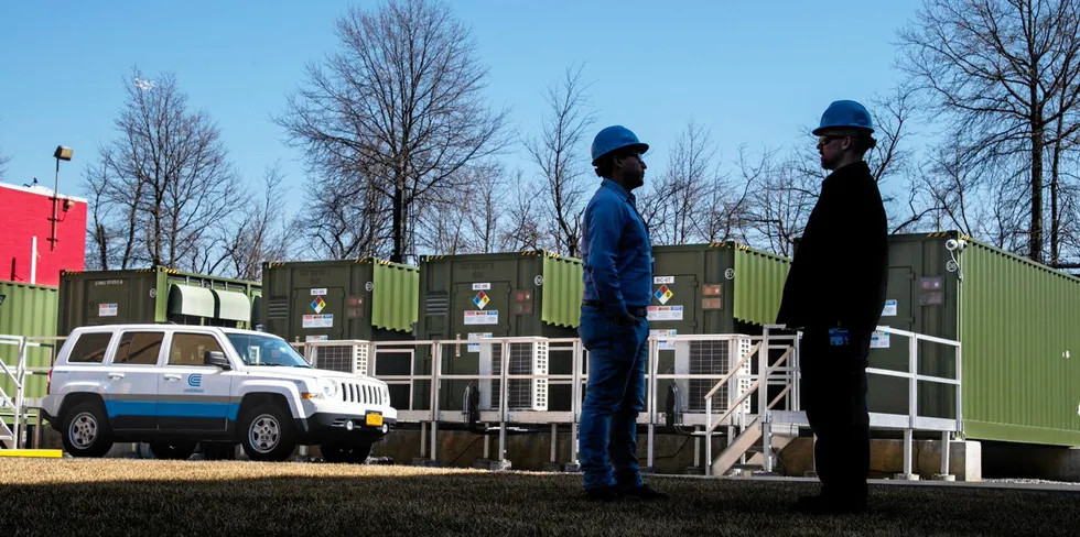 Con Edison's 2MW Ozone Park battery in Queens, New York, where the East River project will be built.
