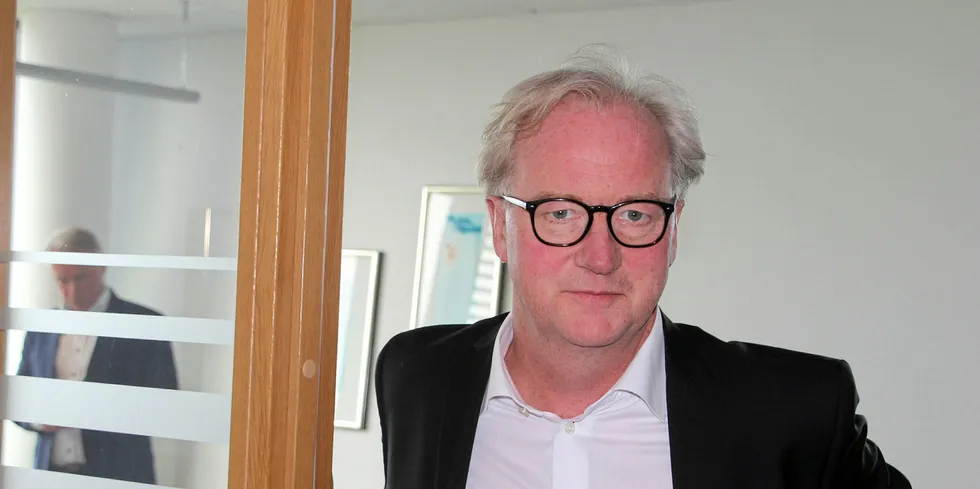 Trond Williksen, CEO of Benchmark, the aquaculture genetics firm.