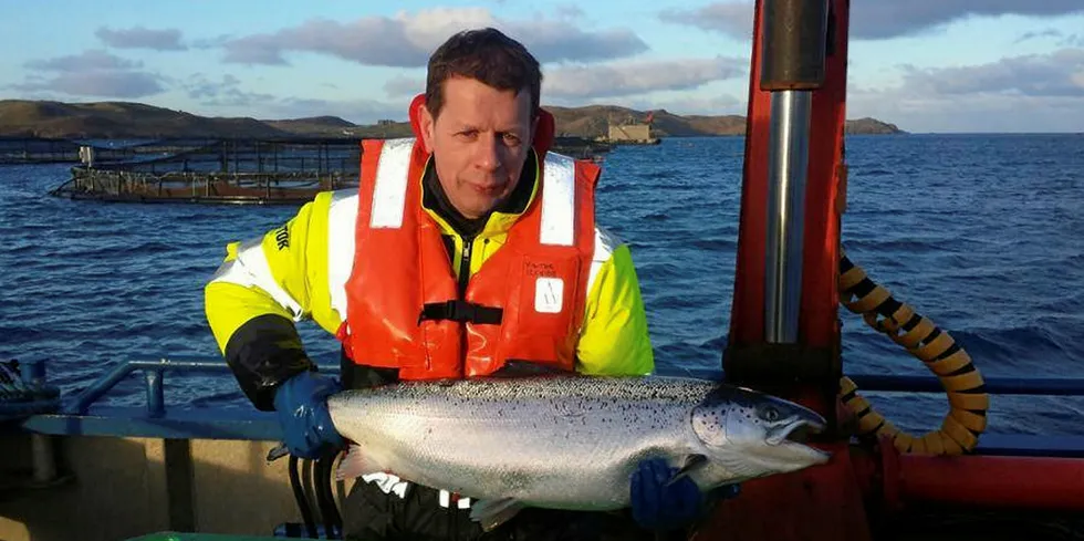 Jim Gallagher, Scottish Sea Farms MD.