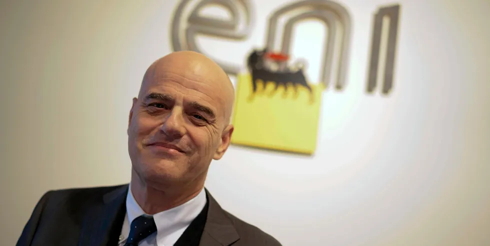 Enel CEO Claudio Descalzi