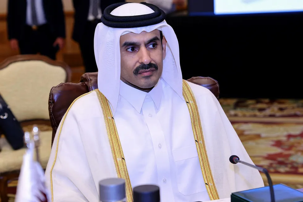 Saad Sherida Al Kaabi, chief executive of QatarEnergy.